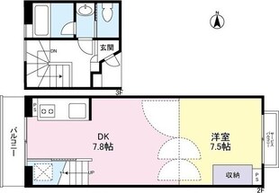 サブリナハウスの物件間取画像